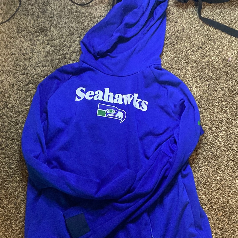 Blue Seahawks hoodie